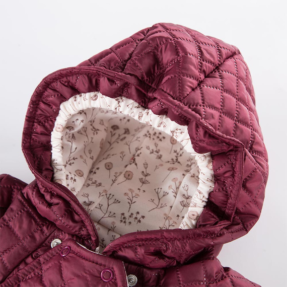 Bloom Kombinezon pikowany Eevi - bordowy