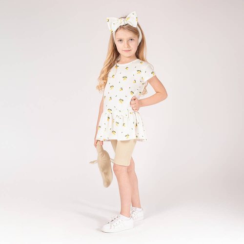 212139 Bluzka z krótkim rękawem "Tola" Nicol - kremowy