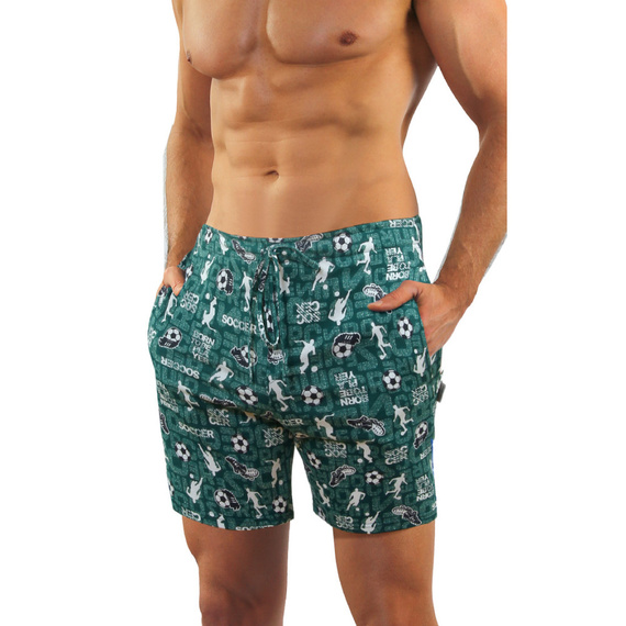 2242/11 Piżama Męska Sesto Senso - zielony