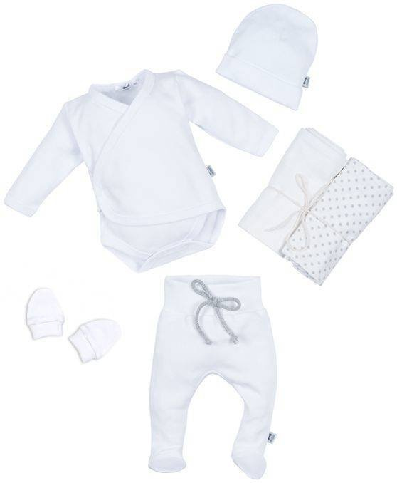 1619W Universal Wyprawka 5-częściowa Marija - biały