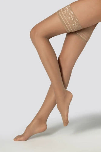 Felice Pończochy damskie Mona 15 den naturale