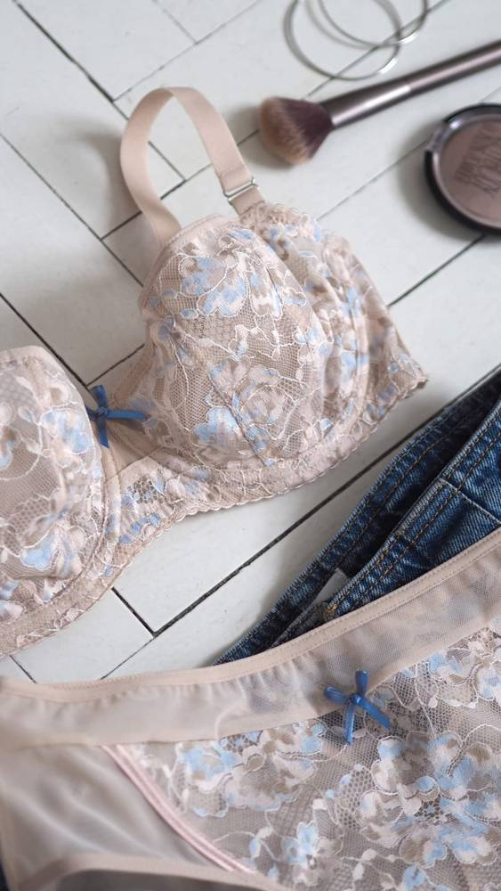 19108 Sky Biustonosz balkonetka Mediolano beżowy 