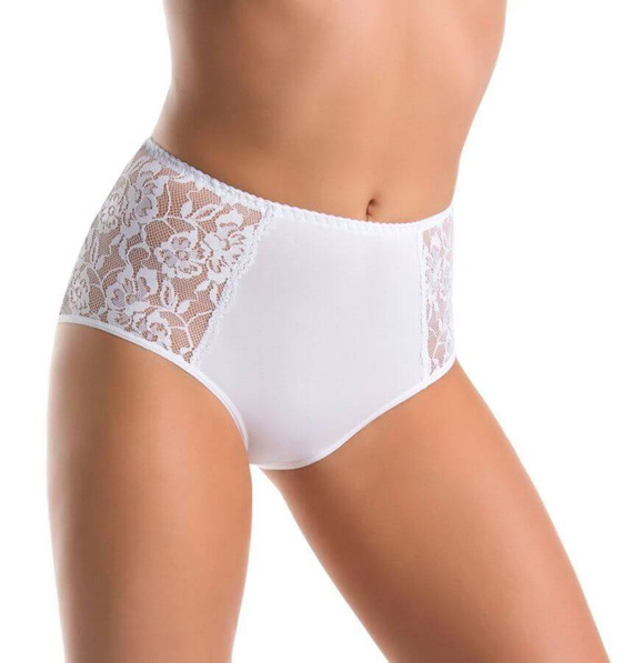 140-3 Loren Wielopak figi z wysokim stanem Teyli - biały