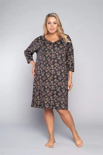 Pinnia koszula damska 3/4 Italia Fashion - druk