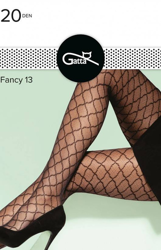 Fancy wz.13 Rajstopy 20 den Gatta -black