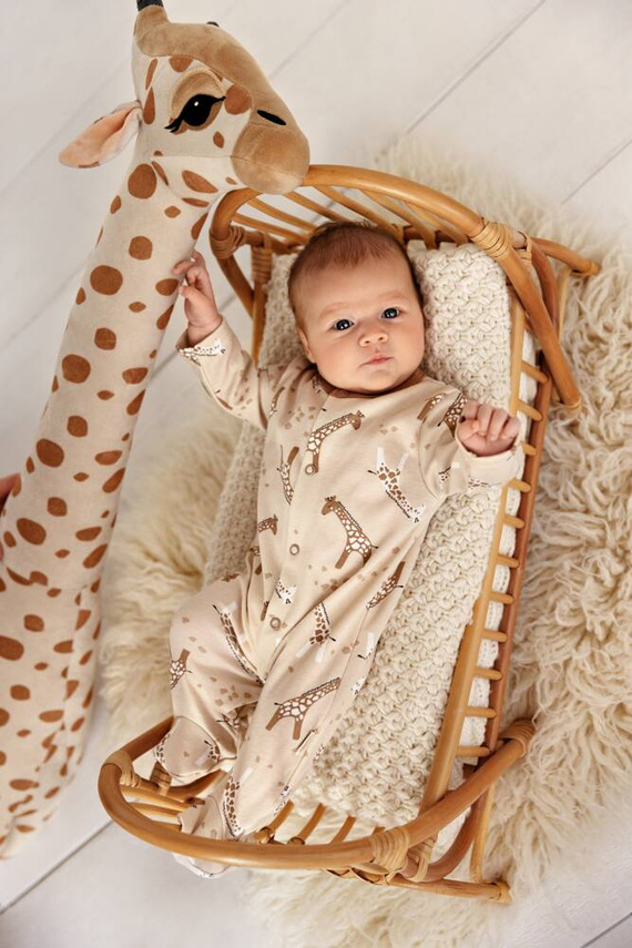 02244 "Giraffe" Pajacyk niemowlęcy Makoma