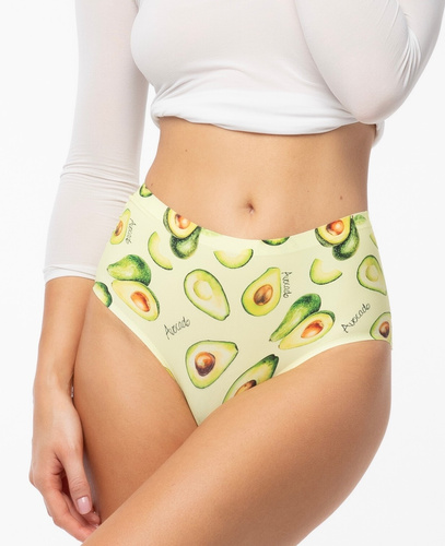 Figi Avocado Simple Maxi Figi Damskie Julimex -zielony