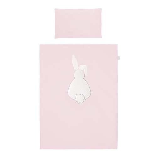 "TUPTUŚ" Pościel 3-elementy Belisima - róż 