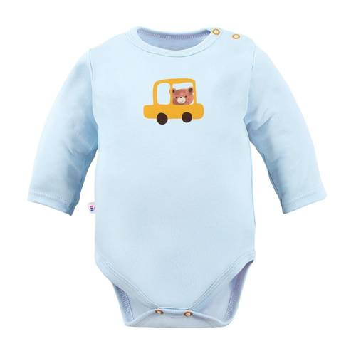 Cars & Bears Body z długim rękawem  Eevi- niebieski