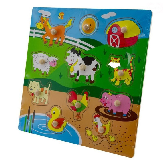 Zabawka Puzle 30x22 Safari Eurobaby