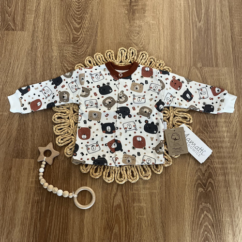 KA10510 Teddy Kaftanik niemowlęcy Mamatti