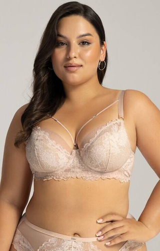 2154 Biustonosz półusztywniany Ava- shimmer