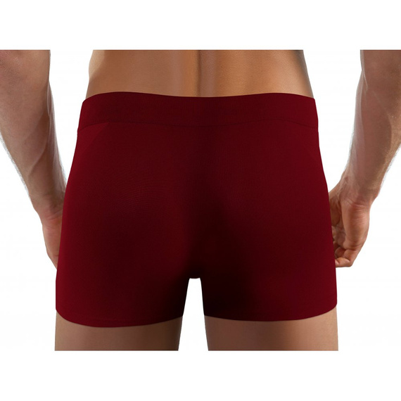 BM07 Solar Bokserki męskie bezszwowe Sesto Senso - bordowy 