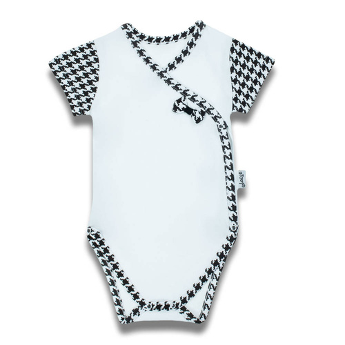 198094 Viki Body z krótkim rękawem rozpinane Nicol