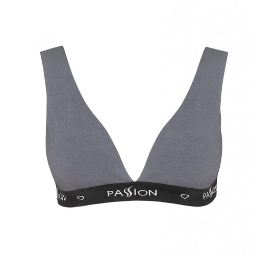 PS015 Top Biustonosz miękki Passion ciemny szary