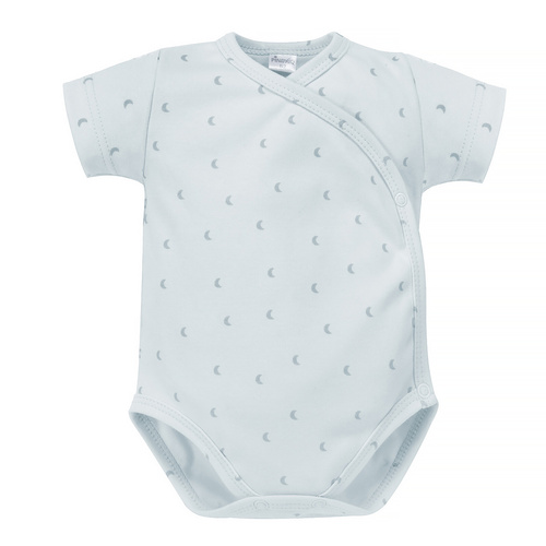 Hello Kopertowe body z krótkim rękawem Pinokio - niebieski