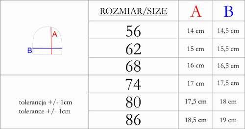 215055 Eddy Czapeczka z uszkami Nicol