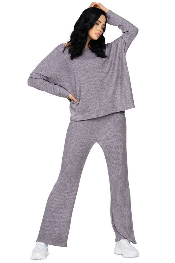 Chloe B01 Spodnie dresowe damskie Mona grey melange