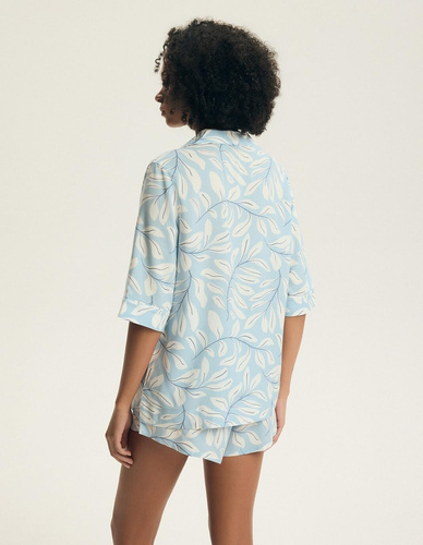 Piżama damska 44482 Estes 100% wiskoza rozpinana