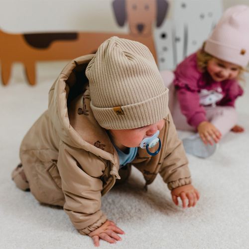 Puppy Playtime Kurtka zimowa Eevi - beżowa