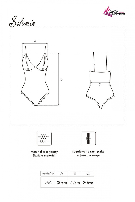 Silomin LC 1401 Komplet bielizny LivCo Corsetti Fashion  
