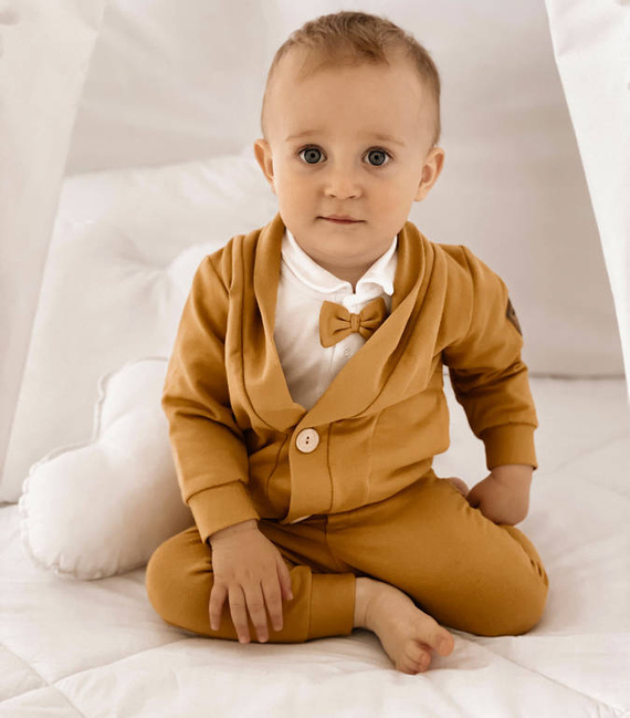 169404 Komplet 5-częściowy "Mix" Nicol - musztardowy