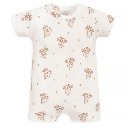 Lovely Day Rampers niemowlęcy Pinokio - ecru koala