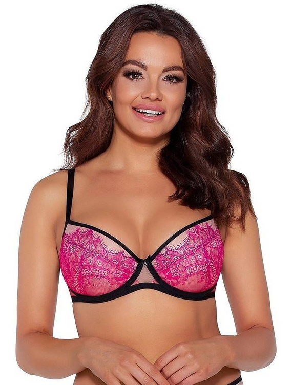 2031 Biustonosz push-up Ava różowy