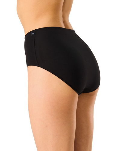 Figi damskie Key LPF 006 czarny– bambusowe, eleganckie, w pudełku