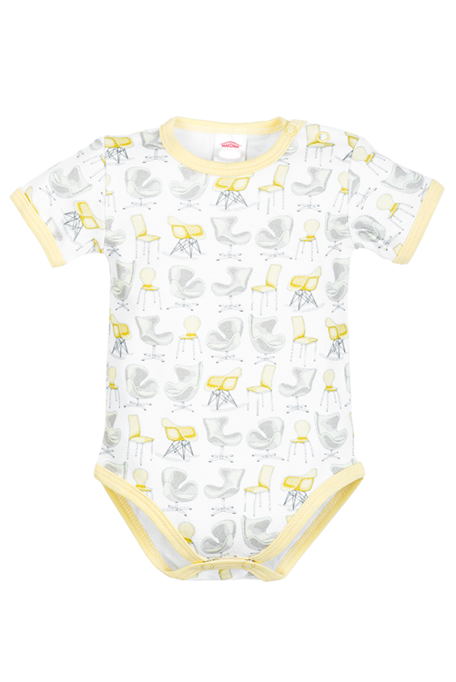 Body z krótkim rękawem "CHAIRS" Makoma