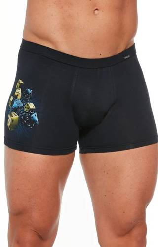 280/227 Dices Bokserki męskie Cornette czarny