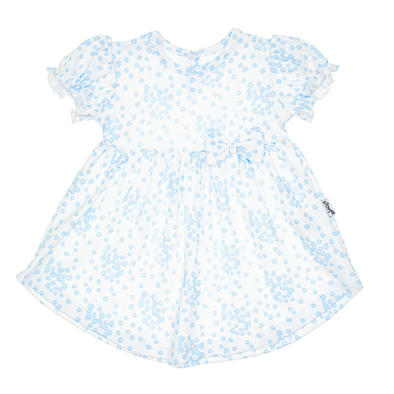 213167 Sukienka z krótkim rękawem "Nelly" Nicol - niebieski