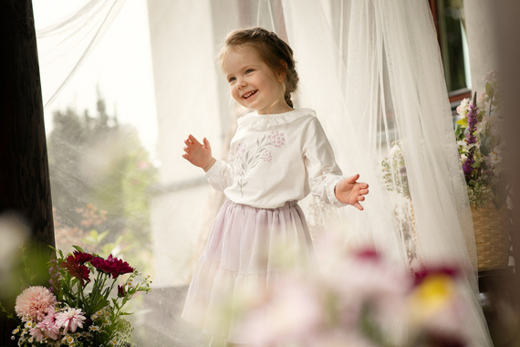 Charlotte Bluzka z długim rękawem Pinokio - ecru