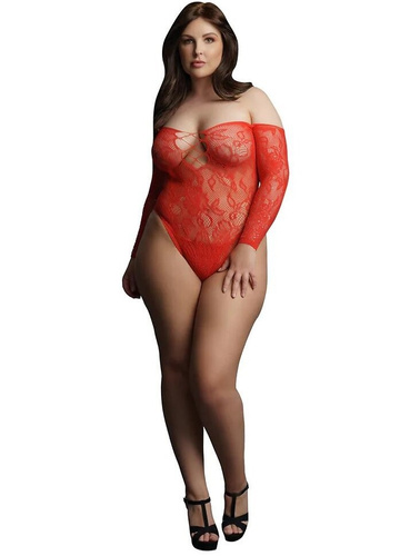 Body DCH004 Le Désir seksowne body z cyrkoniami i siateczką