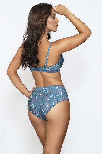 Blue Sky 2w1 PariPari – figi damskie kąpielowe lub figi klasyczne z wysokim stanem 