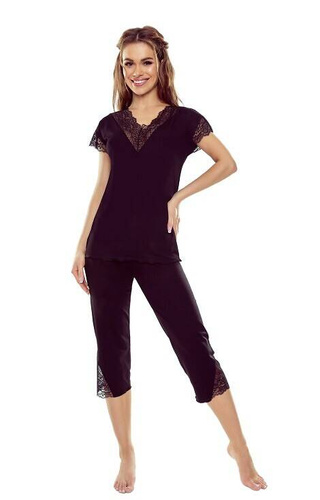 Indila Piżama Damska First Lady Eldar - czarny