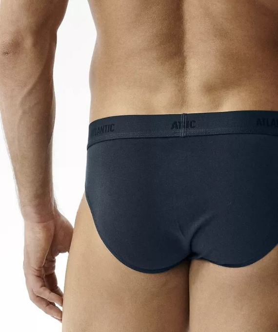 Slipy męskie Atlantic 6SMP-004 A6 multicolor– 6-pak, 95% bawełna, sportowy krój