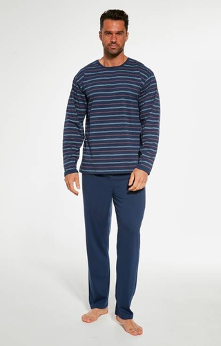 138/44 Various Piżama męska Cornette- granatowy