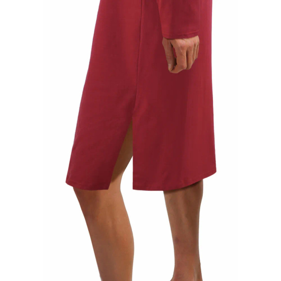 3113 Koszula męska z szlafmycą Sesto Senso bordowy 