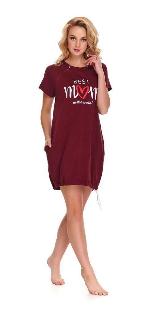 9900 Koszula Nocna do karmienia Doctor Nap - sangria