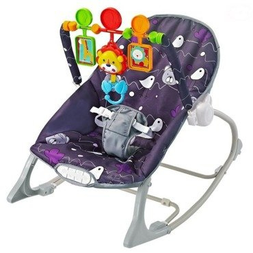 Leżaczek Little Forest Eurobaby purple