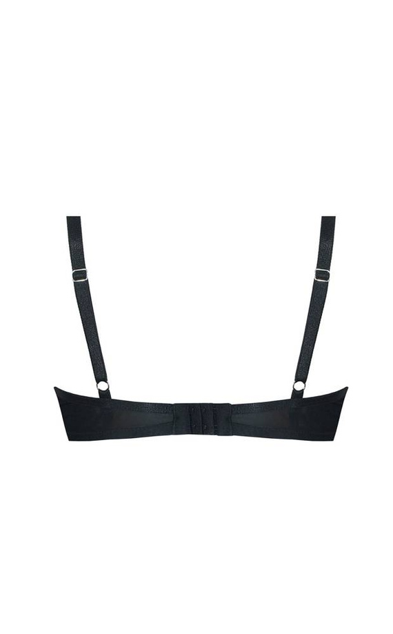 Casilda Biustonosz push-up Nipplex- czarny