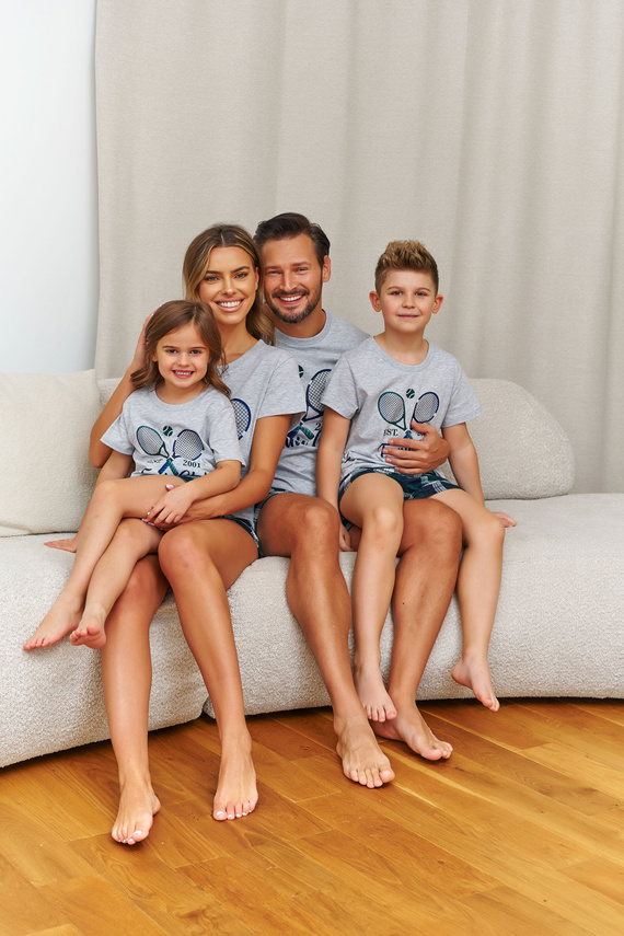 Piżama męska 7401 Tennis Doctor Nap 95% bawełna