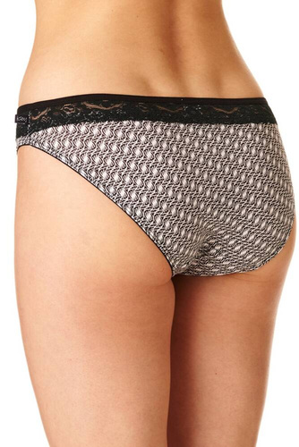 LPR 646 A'2 Figi damskie 2-pak Key czarny