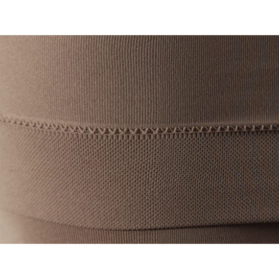 Legginsy Long Bezszwowe kryjące długie Sesto Senso tortora