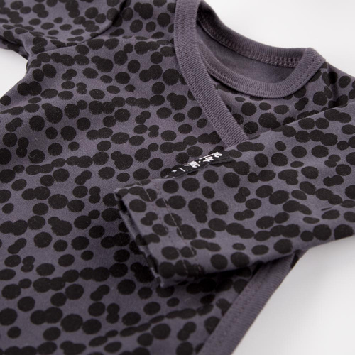 Magic Body z długim rękawem rozpinane Eevi- grafit druk 