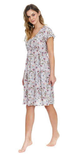 5136 Koszula Nocna do karmienia Doctor Nap - flowers