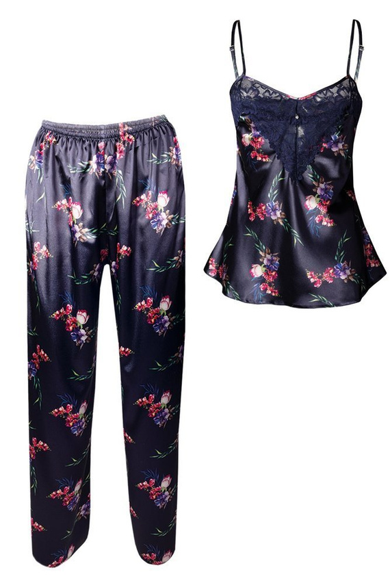 Flowers Komplet Damski Piżama DKaren - DK-KC 6 ecru