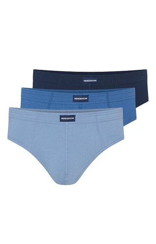 1446 K670 Slipy męskie Henderson bawełna, 3 sztuki w pudełku