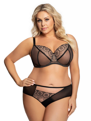 Gorsenia K 683 Lara Biustonosz Miękki - czarny